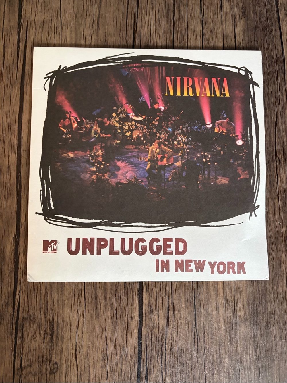 Nirvana – MTV Unplugged In New York 180g Vinyl LP USED DGC-24727 (1991)